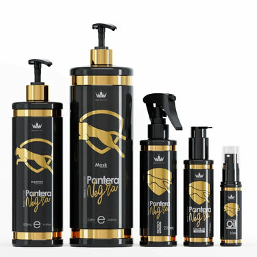 Kit Pantera Negra Premium - Bover Cosmetici - Alisamento Orgânico Brasileiro