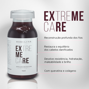 Ampola Extreme Care 15ml - Bover Cosmetici - Alisamento Orgânico Brasileiro