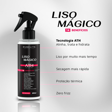 Spray Liso Mágico 200ml - Bover Cosmetici - Alisamento Orgânico Brasileiro