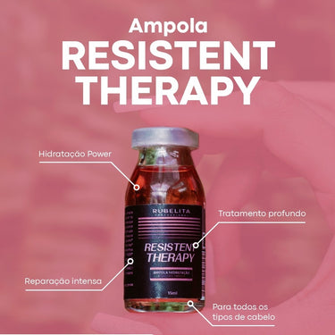 Ampola Resistent Therapy 15ml - Bover Cosmetici - Alisamento Orgânico Brasileiro