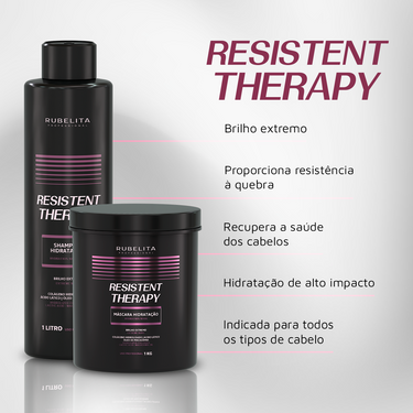 Kit Resistent Therapy Professional - Bover Cosmetici - Alisamento Orgânico Brasileiro