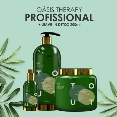 Coleção Oásis Therapy Detox Profissional - Bover Cosmetici - Alisamento Orgânico Brasileiro